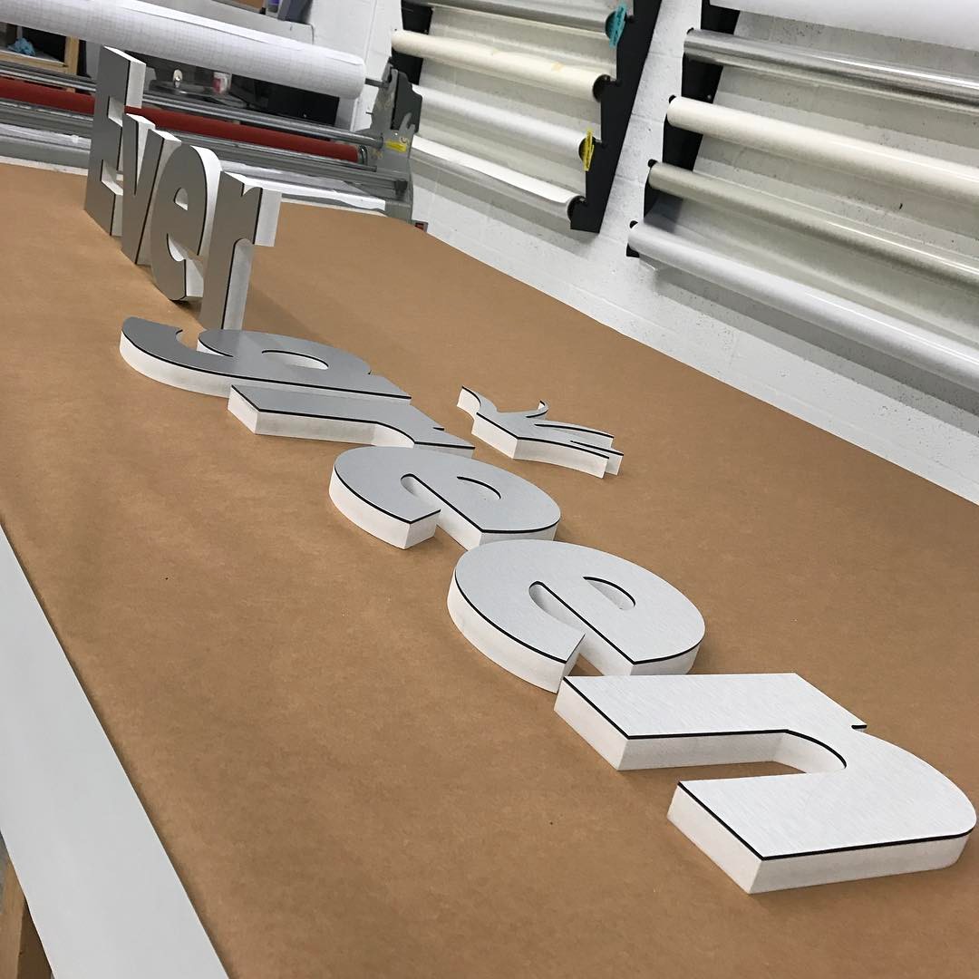 Evergreen Sign Design from Binick Imaging in Miami