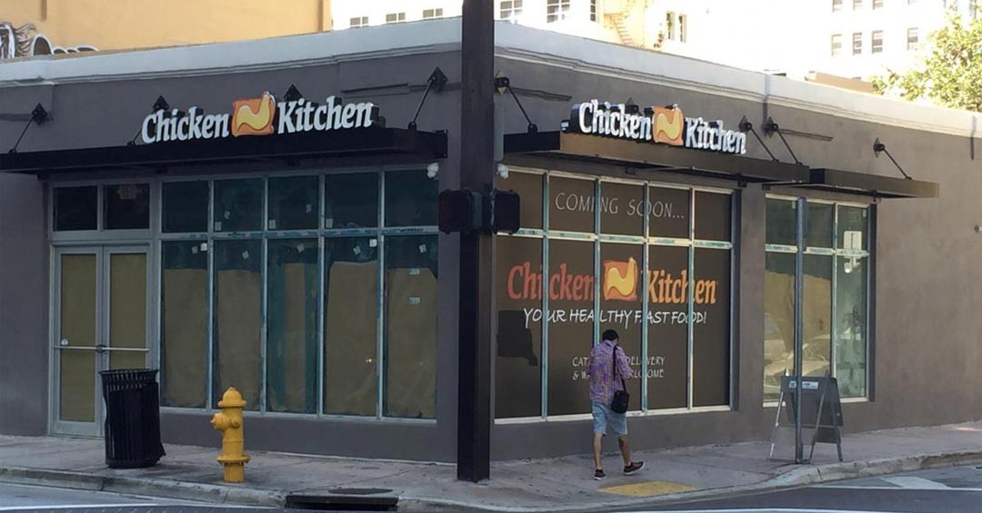 Chicken Kitchen Window Signs from Binick Imaging