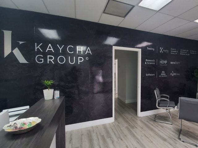 Signs work printed and installed by Binick Imaging, Miami