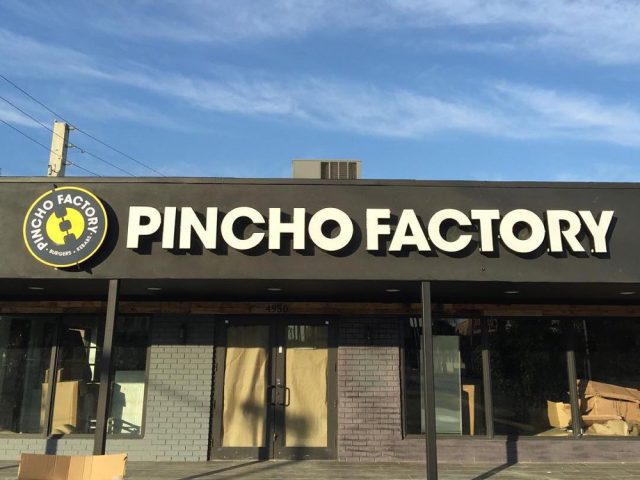 Signs work printed and installed by Binick Imaging, Miami