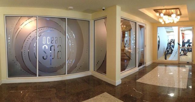 Window Graphics work printed and installed by Binick Imaging, Miami