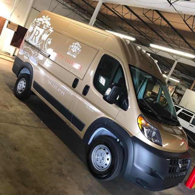 Fleet Wraps work printed and installed by Binick Imaging, Miami