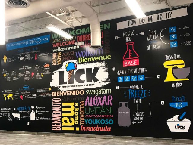 Wall Murals work printed and installed by Binick Imaging, Miami