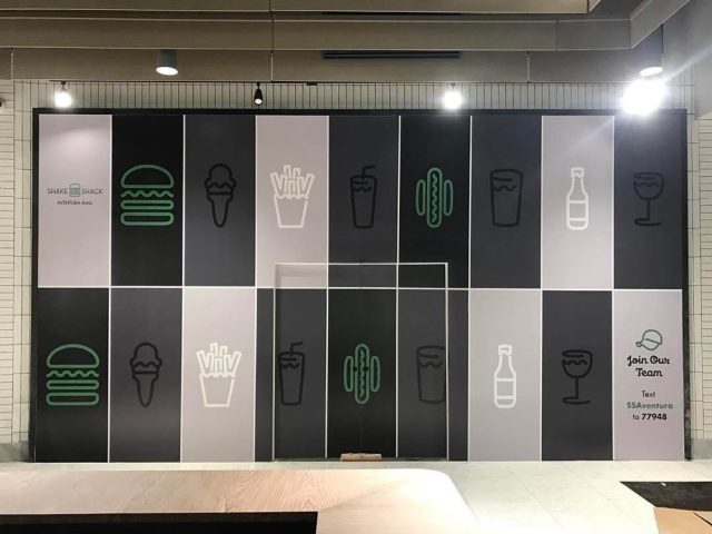 Barricade Graphics work printed and installed by Binick Imaging, Miami