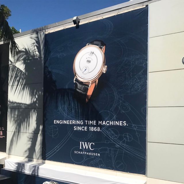 Billboards work printed and installed by Binick Imaging, Miami