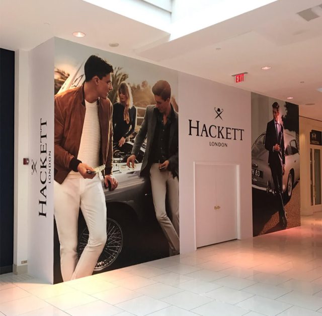 Barricade Graphics work printed and installed by Binick Imaging, Miami
