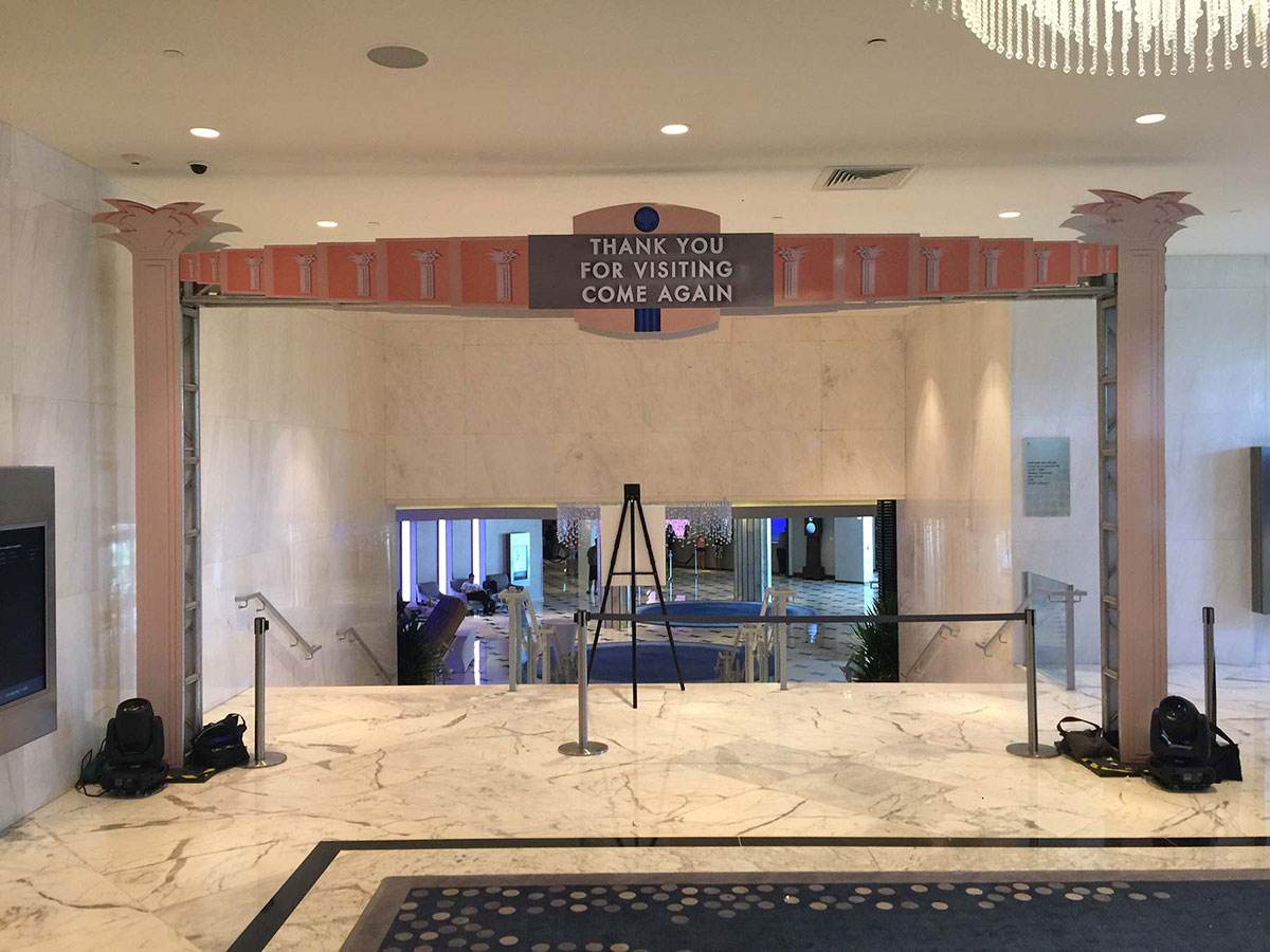 Miami Beach Chamber of Commerce Gala 2017, large format print work by Binick Imaging