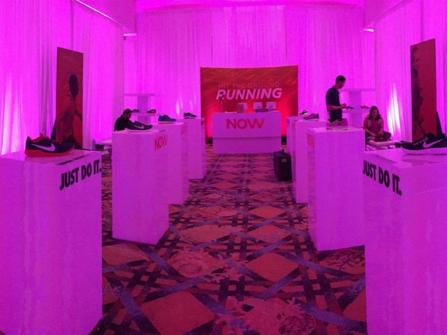Event Graphics work printed and installed by Binick Imaging, Miami