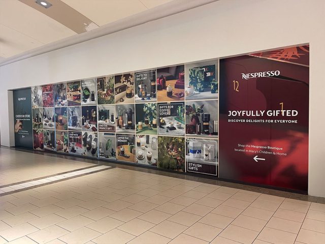 Barricade Graphics work printed and installed by Binick Imaging, Miami