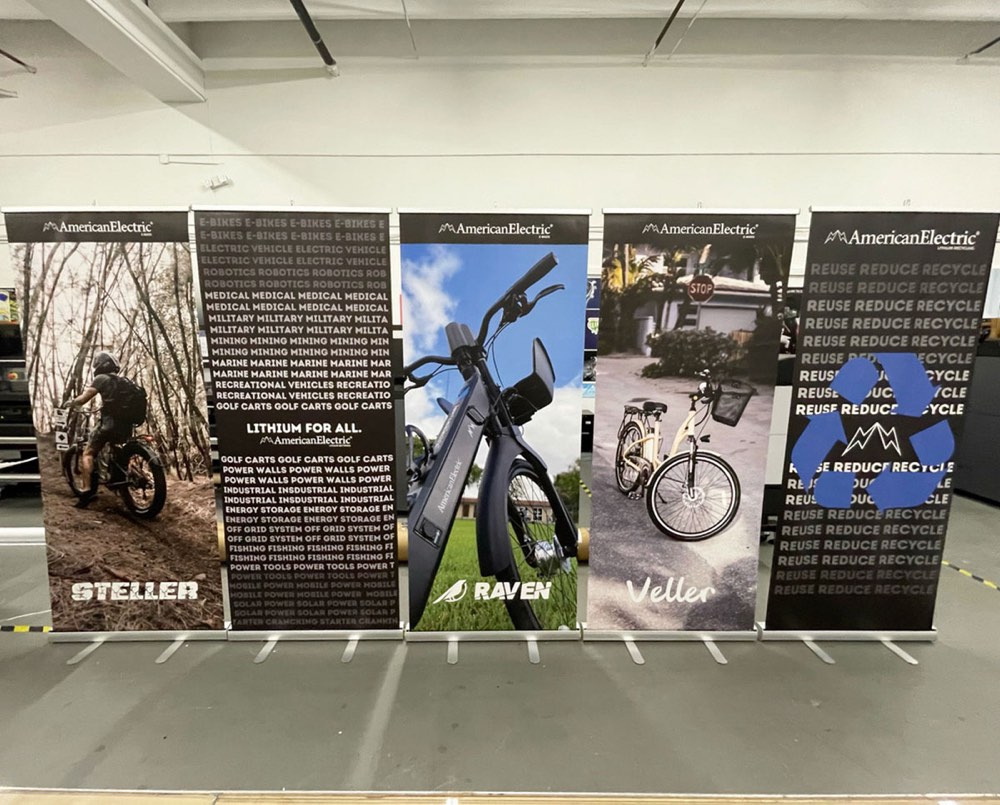 Trade Show Displays work by Binick Imaging