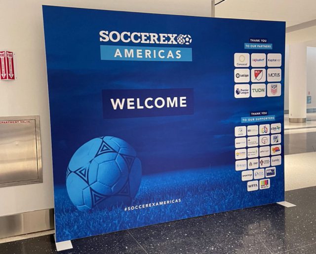 Trade Show Displays work printed and installed by Binick Imaging, Miami