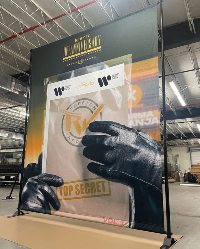 Trade Show Displays work printed and installed by Binick Imaging, Miami