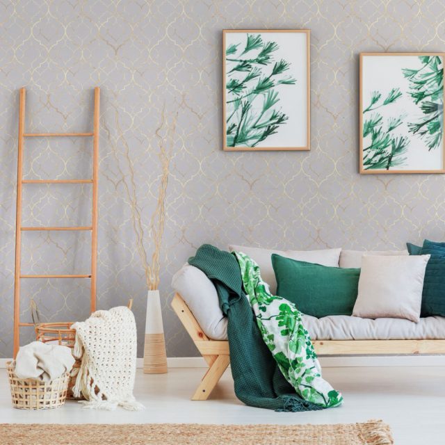 Wall Coverings & Wallpaper work printed and installed by Binick Imaging, Miami