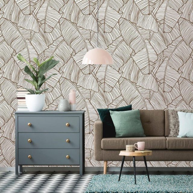 Wall Coverings & Wallpaper work printed and installed by Binick Imaging, Miami
