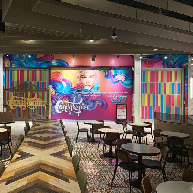 Wall Murals work printed and installed by Binick Imaging, Miami