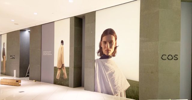 Window Graphics work printed and installed by Binick Imaging, Miami