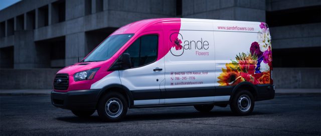 Fleet Wraps work printed and installed by Binick Imaging, Miami