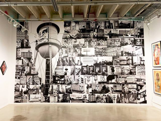 Wall Murals work printed and installed by Binick Imaging, Miami