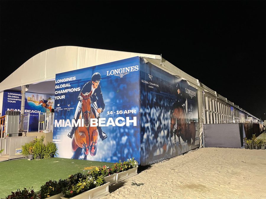Miami Beach barricade · Convention barricade