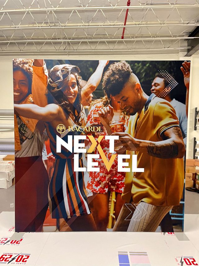 Portfolio work printed and installed by Binick Imaging, Miami