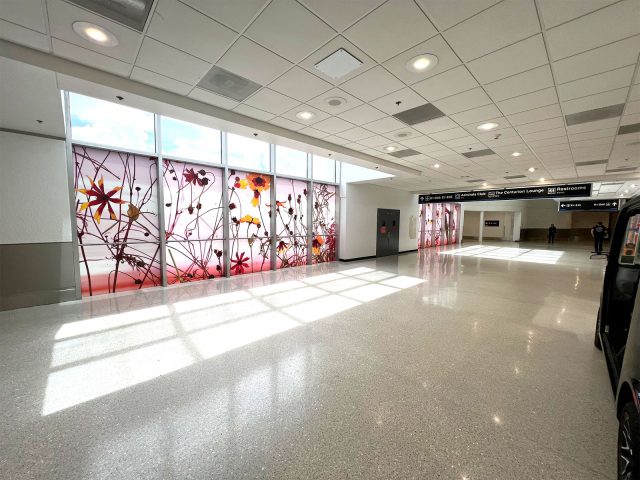 Portfolio work printed and installed by Binick Imaging, Miami