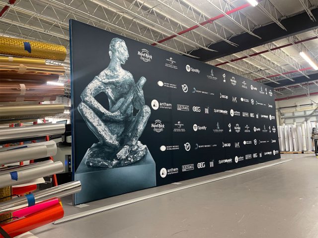 Large Format Printing work printed and installed by Binick Imaging, Miami