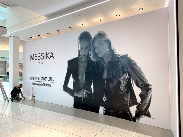 Portfolio work printed and installed by Binick Imaging, Miami
