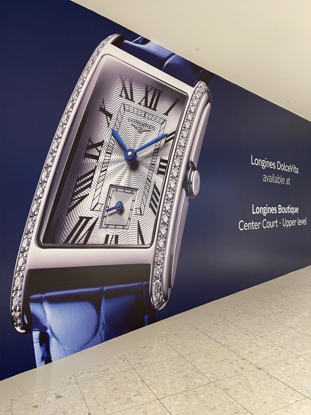 Portfolio work printed and installed by Binick Imaging, Miami