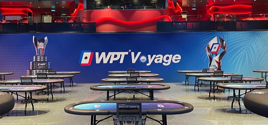 World Poker Tour · Virgin Voyages · event graphics