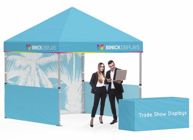 Trade Show Displays work printed and installed by Binick Imaging, Miami