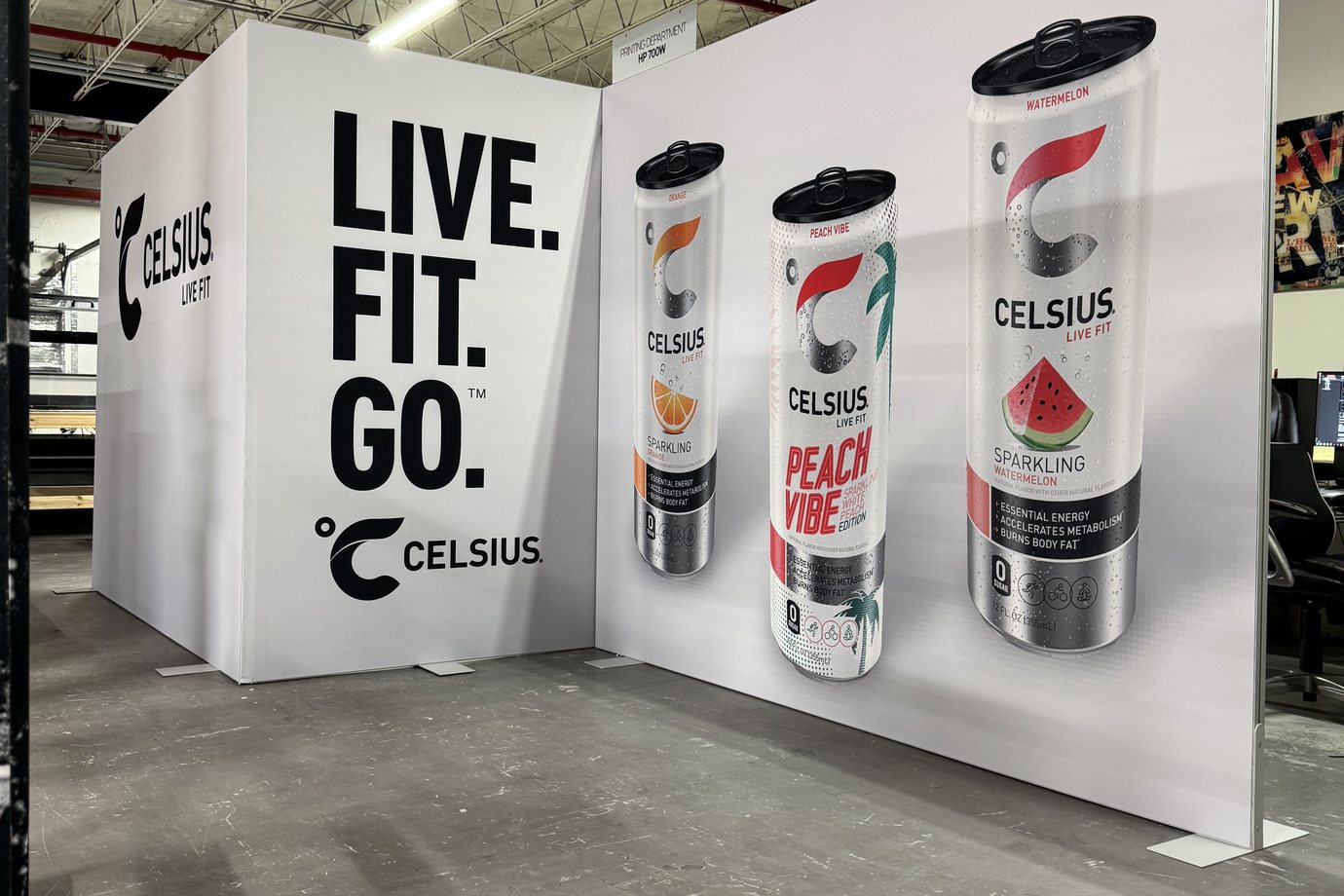 Custom booth